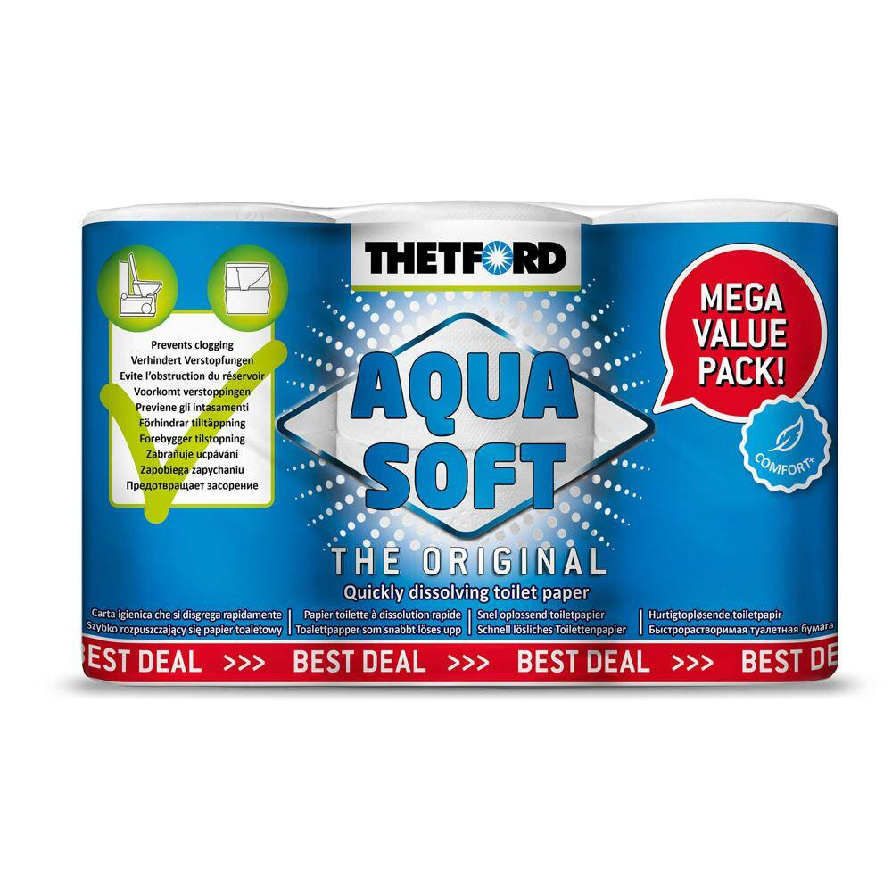 Papier toaletowy Thetford Aqua Soft 6 rolek