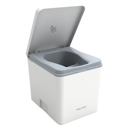 Trelino Evo M composting separation toilet white, 5 l / 8 l, soft-close, no water or chemicals