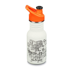 Butelka do picia dla dzieci klean kanteen w tygrysy 355 ml