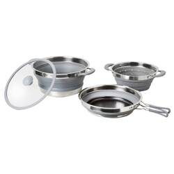 Folding Pot Set Volcano Pasta Al Volvo, ø 24 cm