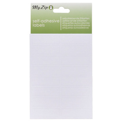 MyZip White Bag Labels 15g