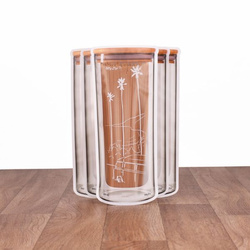 MyZip Worek do przechowywania zestaw 5 szt. camping long 850 ml wielorazowy