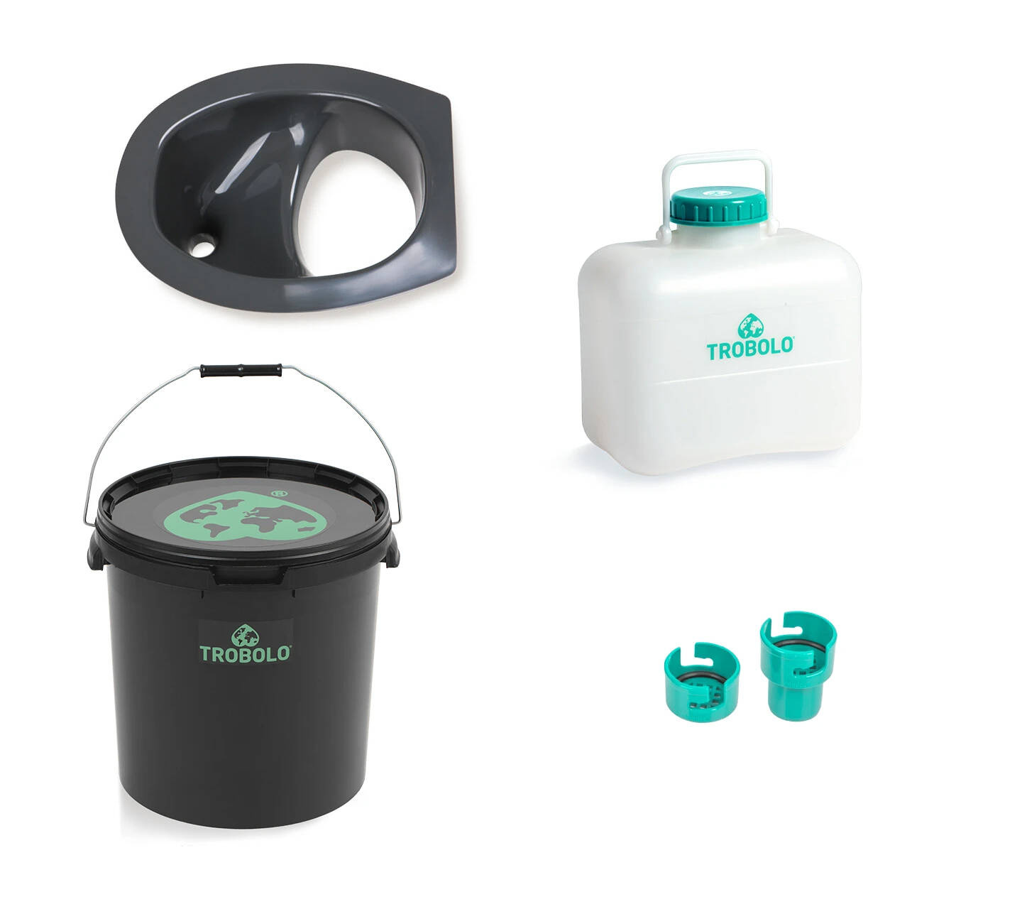 Zestaw DIY TROBOLO, szary, 22 l / 10 l, zdjęcie 1
