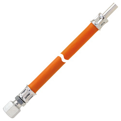 GOK Wąż gazu 10 bar RVS 8 x RST 8 400mm