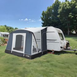 CAMPTECH Kristal Air 385 inflatable partial awning - 385 x 255 x 250 cm (W x H x D), Camptex Touring, 13.45 kg