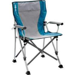 Krzesło składane Brunner Raptor Classic 51cm szaro-niebieskie 110kg