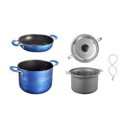 Zestaw aluminiowych garnków Skipper 4+1 Brunner
