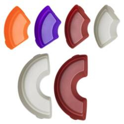 Set with 6 Silicone Moulds