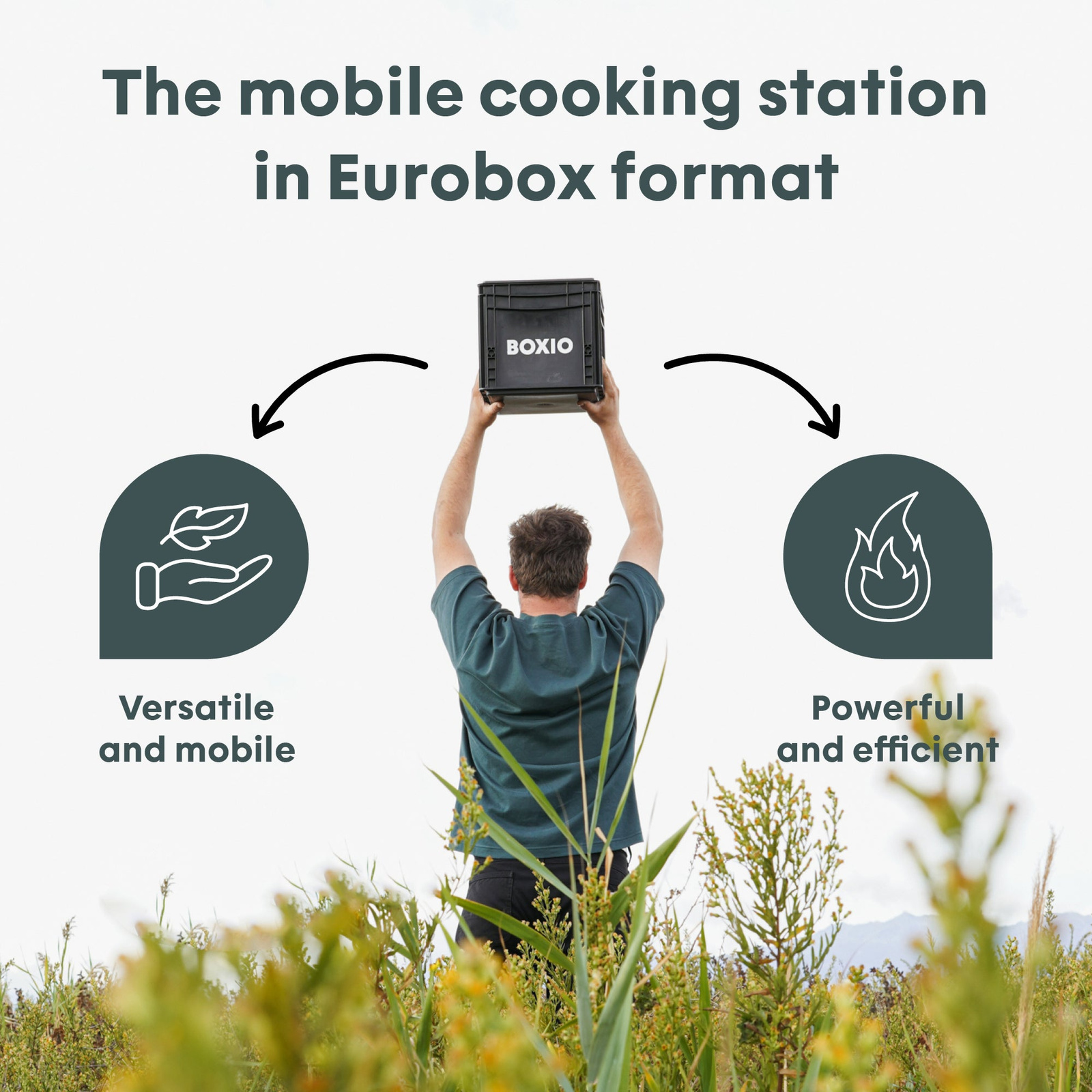 Kuchenka gazowa BOXIO COOK w Euroboxie