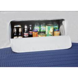 Fartuch podłogowy Hindermann z torbą-schowkiem, pod przyczepę kempingową, dł. 5,5 m