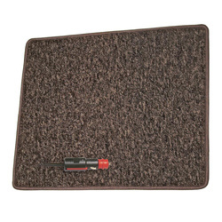 Pro Car Podgrzewany dywan 40x60cm Ciemny brąz 25W 12V
