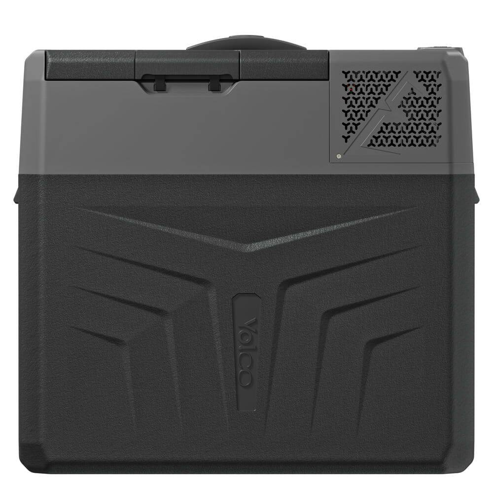 Yolco przenośna lodówka kompresorowa BCX50 47 l, Carbon - budowa i wyposażenie