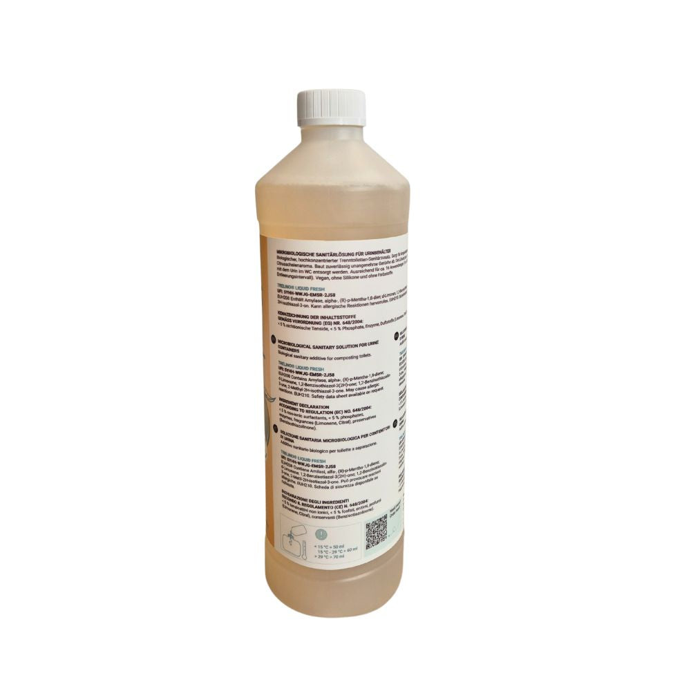 Trelino Liquid Fresh 1 l, dodatek do pojemnika na mocz, zdjęcie 2
