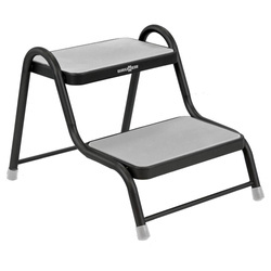 Dwustopniowy podest do przyczepy Brunner King Step czarny